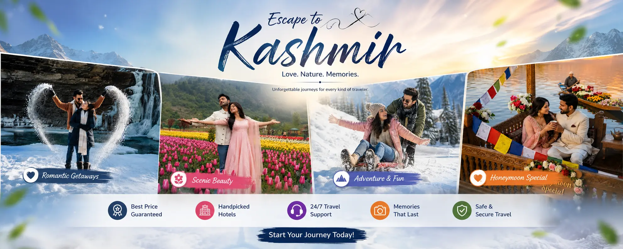 Kashmir Honeymoon Package